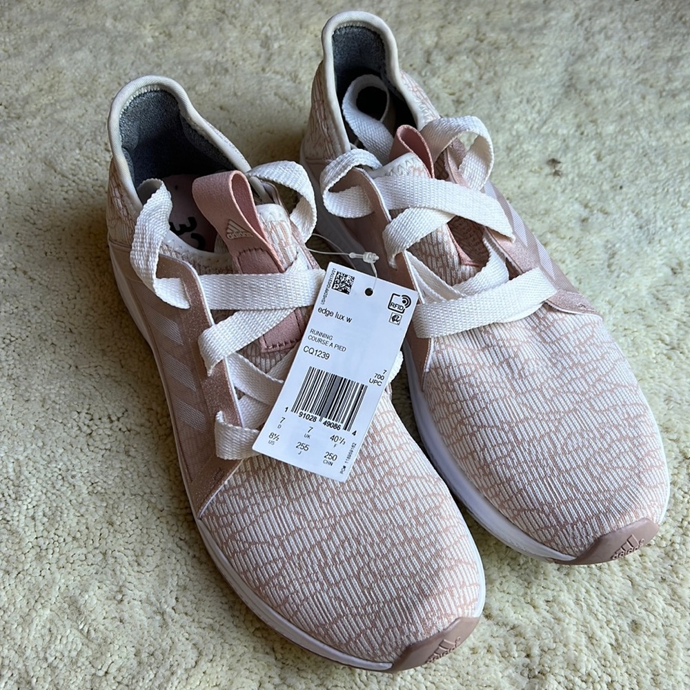 NWT Adidas Edge Lux Blush Sz 8.5